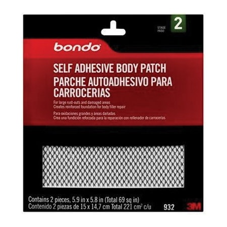 Dynatron BondoR Self Adhesive Body Patch 932 7000120131